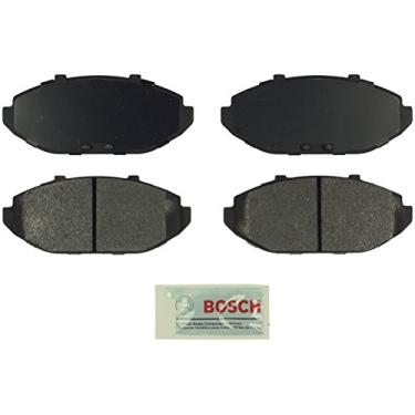Imagem de BOSCH BE748 Conjunto de pastilhas de freio a disco de cerâmica azul - compatível com Ford Crown Victoria; Lincoln Town Car; Mercury Grand Marquis; FRENTE