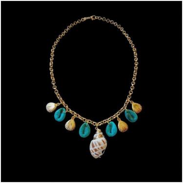 Imagem de Colar Durado Concha Branca