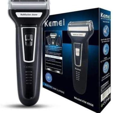Imagem de Maquina De Barbear Aparador Elétrico 3 Em 1 Kemei Km-6558