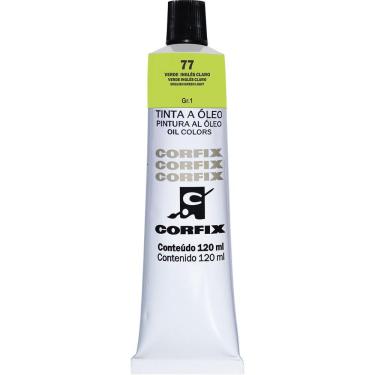 Imagem de Tinta Óleo Corfix 120ml Cor Verde Inglês Claro 77