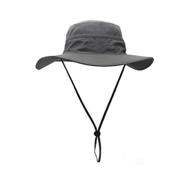Imagem de Wemay Chapéu de sol para homens e mulheres com proteção dobrável chapéu de balde para pesca caminhada acampamento
