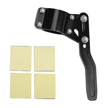 Imagem de Extensor de haste de giro, kit de posição de alavanca de sinal de seta para cima de liga de alumínio extensor de haste de direção universal modificação do carro (preto)