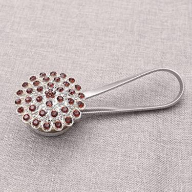 Imagem de Ímã da moda alça de cortina de flores fivela de cortina magnética suporte de janela acessórios de cortina decoração de quarto, f,30,50 cm