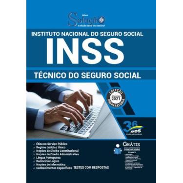 Imagem de Apostila Concurso Inss - Técnico Do Seguro Social Inss - Editora Soluc