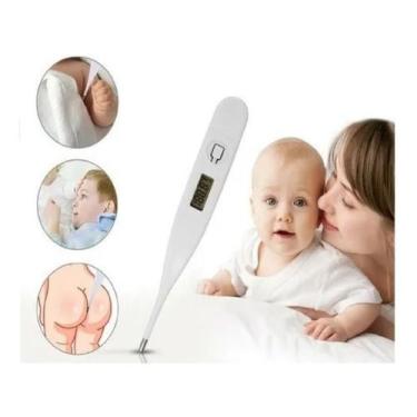 Imagem de Termômetro Digital Clínico Com Beep Febre Adulto Infantil Criança Segu