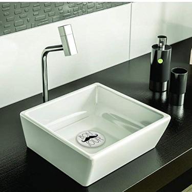 Imagem de Cobertura Cerâmica Decorada para Válvula de Lavatório Japi Branco