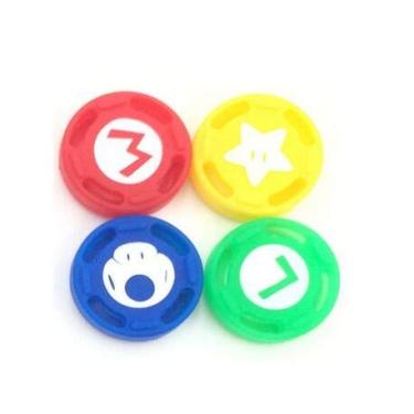 Imagem de Conjunto de 4 peças de silicone para polegar e polegar, capa para o polegar para Switch Pro PS4 Slim Pro PS3 Xbox 360 One X Slim Wii U Controller