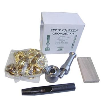 Imagem de C. S. Osborne and Co. No. Kit de ferramentas e ilhós K235-6"Set it Your Self" para casa/hobby - Tamanho do latão 6 (MPN # 13305)