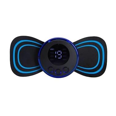 Imagem de Massageador Portátil Recarregável para Alívio de Dor no Pescoço Coluna Pernas e Abdômen BlissfulRelief Desfrute do Conforto e Relaxamento Muscular - CompleteStore®