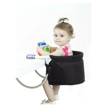 Imagem de Cadeira Bebê Alimentação Refeição Suspensa Dobrável Mesa