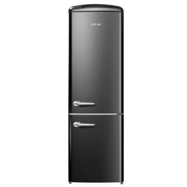 Imagem de Refrigerador Gorenje Retro Bottom 334 Litros Onrk192bk 220V