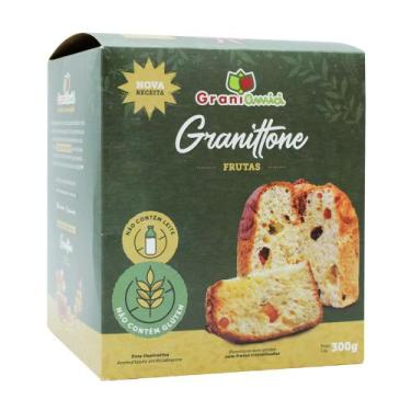 Imagem de Panettone Sem Glúten E Sem Lactose Granittone Frutas Grani Amici 300G