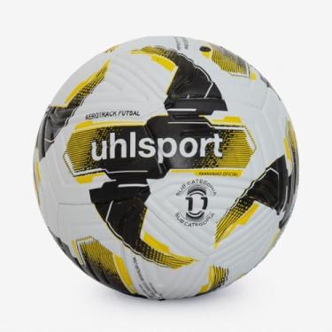 Imagem de Uhlsport, Bola de Futsal Uhlsport Aerotrack Sub 11 - Branco e Amarelo Cor:Amarelo;Tamanho:Único;Gênero:Unissex