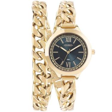 Imagem de Relógio Euro Feminino Fashion Fit Sporty Dourado - EUBJ3890AAW/4D EUBJ3890AAW/4D