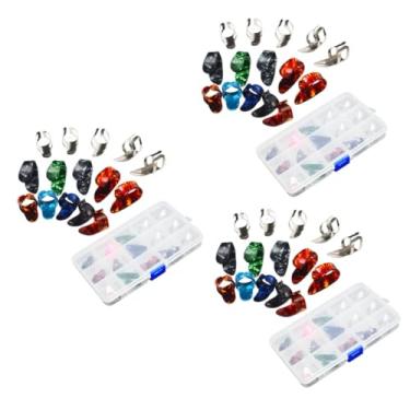 Imagem de HEMOTON 45 Peças Palhetas Para Guitarra Instrumento Guitarra Cítara Acessórios De Guitarra Armazenamento Instrumento Musical Protetores De Dedo Acessórios De Guitarra Palheta Guitarra