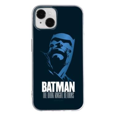 Imagem de ERT GROUP Capa de celular para Apple iPhone 14 Plus, original e oficialmente licenciada DC padrão Batman 034, perfeitamente adaptada à forma do celular, capa de TPU