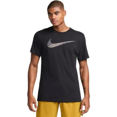 Imagem de Nike - Camisetas (masculinas e femininas), Masculino - Nike - Preto/Amarelo (Fj2464-010), G