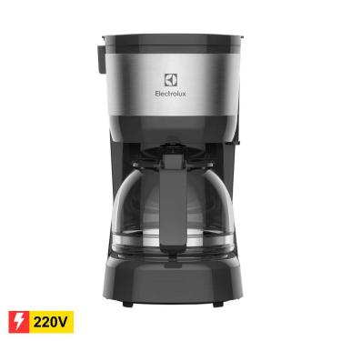 Imagem de REEMBALADO: Cafeteira Elétrica Electrolux Efficiente ECM10 15 Xícaras - Preta 220V