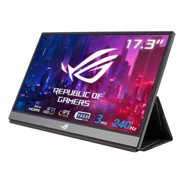 Imagem de Monitor Portátil Asus Rog Strix, 1080p Ips 17,3'' 240hz XG17AHPE