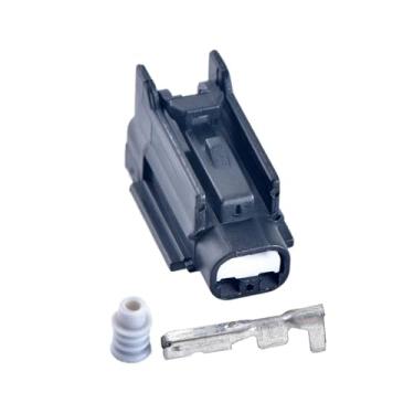 Imagem de Sonda de radar de inversão de carro de 2 pinos se/nsor velocidade da roda ABS se/nsor p/lug 27540XA00A 7282-7770-40 7183-7770-40(Black female)