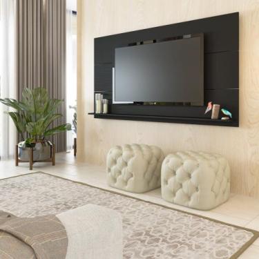 Imagem de Painel Para Tv Até 60 Polegadas Com Suporte Universal Slim Artely