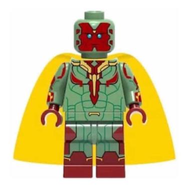Imagem de Boneco Blocos De Montar Visão Vingadores Feiticeira
