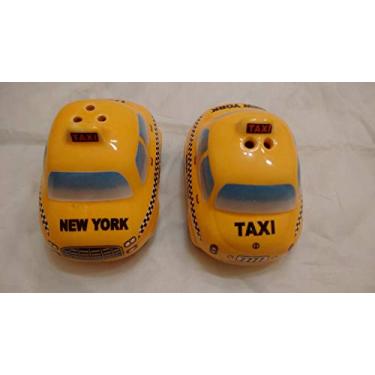 Imagem de City of New York Carros de táxi amarelo sal e pimenta