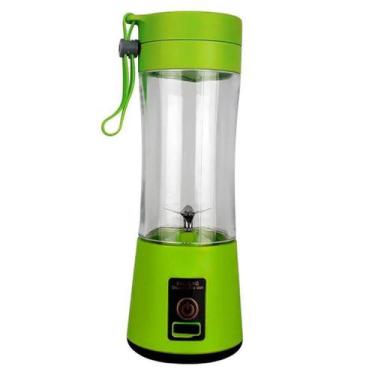 Imagem de Mini Liquidificador Portátil Recarregável Usb 4 Lâminas 380 - Gici Cas