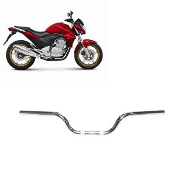 Imagem de Guidão Cb300 R 2009 2010 2011 2012 2013 2014 2015 Cromado - MA Motos