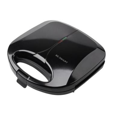 Imagem de Sanduicheira Grill Elétrica Preto 127V BSSA100 - Be Smart