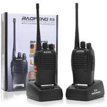 Imagem de Par Radio 777s Vhf/uhf 16 Canais Comunicador Profissional - Boafeng