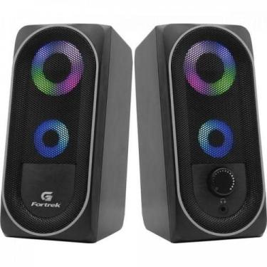 Imagem de Caixa De Som Multimídia Gamer Black Hawk Rgb Fortrek G