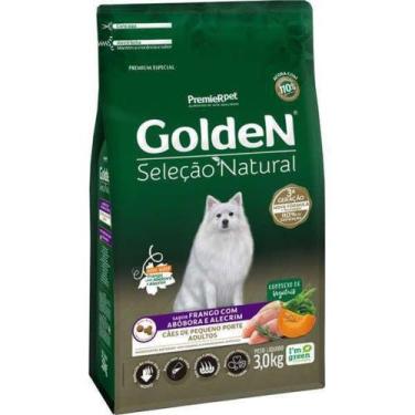 Imagem de Ração Golden Selecao Natural Adultos Mini Bits Abobora -  3 Kg - Premi