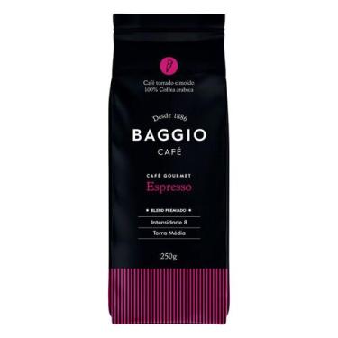 Imagem de Café Gourmet Torrado e Moído Espresso BAGGIO 250g