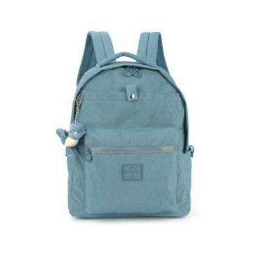 Imagem de Mochila Costas Juvenil Crinkle Up4you Tactel c/ compartimento p/ Noteb