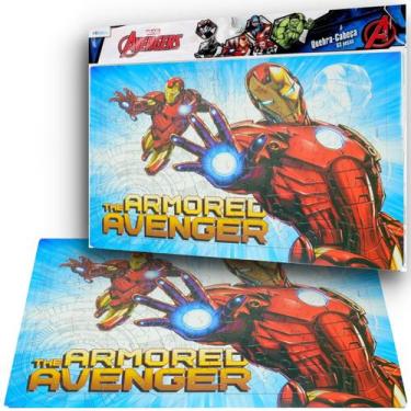 Imagem de Quebra Cabeça Homem De Ferro Vingadores Marvel 63p Original - Etitoys