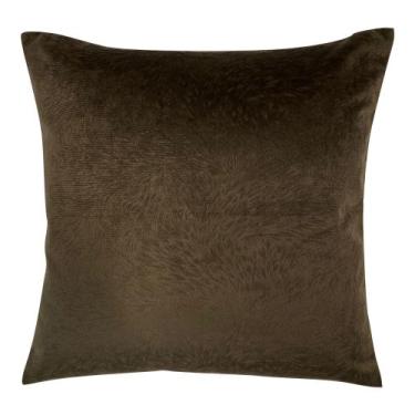 Imagem de Capa de Almofada Decorativa Suede Liso Veludo Amassado 1 Unidade - MUM