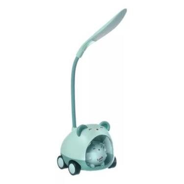 Imagem de Luminária De Mesa Led Infantil Decorativa Com Apontador - PGB, Azul