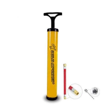 Imagem de Bomba de Ar Gold Sports II para Inflar 12" - 29 CM, Único, Amarelo, Un