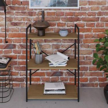 Imagem de Estante com 3 Prateleiras 84x60x33cm Yon - Metalig