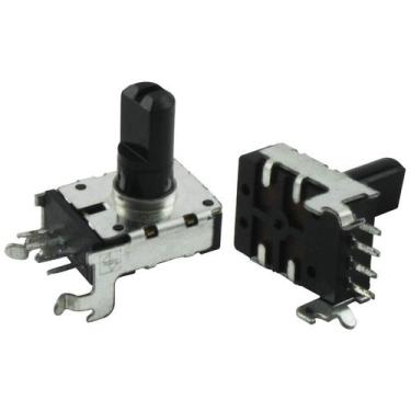 Imagem de 10x Potenciômetro Linear Rotativo 100Kb c/ 4 Terminais - CHIPSCE