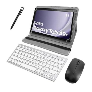 Imagem de BDNET, Melhor Capa Para Tablet A9 Plus + 11 Com Teclado + Mouse