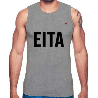 Imagem de Regata Eita - Foca na Moda, Cinza, GGG