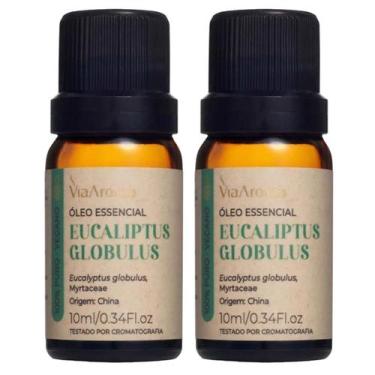 Imagem de Óleo Essencial Eucalipto Globulus 100% Natural Via Aroma - 2 Unidades