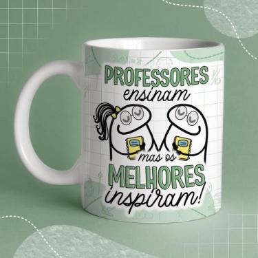 Imagem de Caneca Dia dos Professores - Os Professores Ensinam os Melhores Inspir