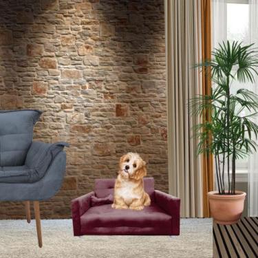 Imagem de Sofazinho Diva Linha Pet Pra Caes Porte Pequeno E Gatos Modelo Bob Div