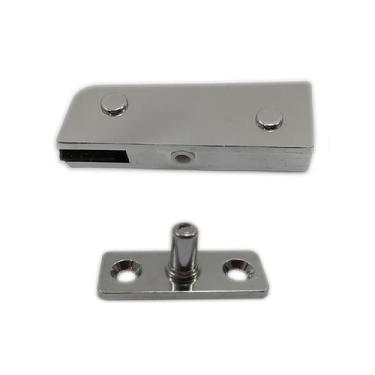 Imagem de Dobradiça superior + pivô para porta pivotante de vidro temperado blin