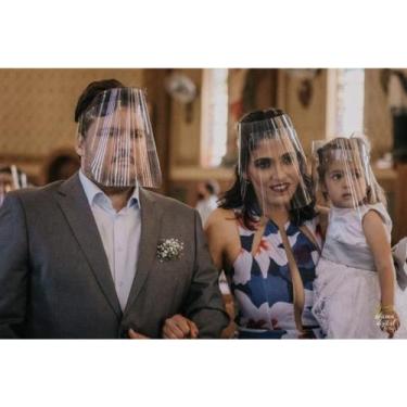 Imagem de Mascara Protetor Facial Face Shield, transparente lavável - CH