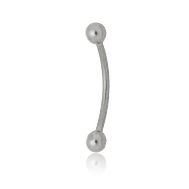 Imagem de Piercing Curvo de Aço Inox - Cirulli Aço