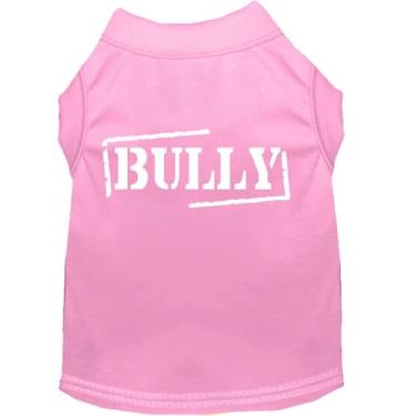Imagem de Mirage Pet Products Camisetas estampadas bully de 20 cm para animais de estimação, PP, rosa claro